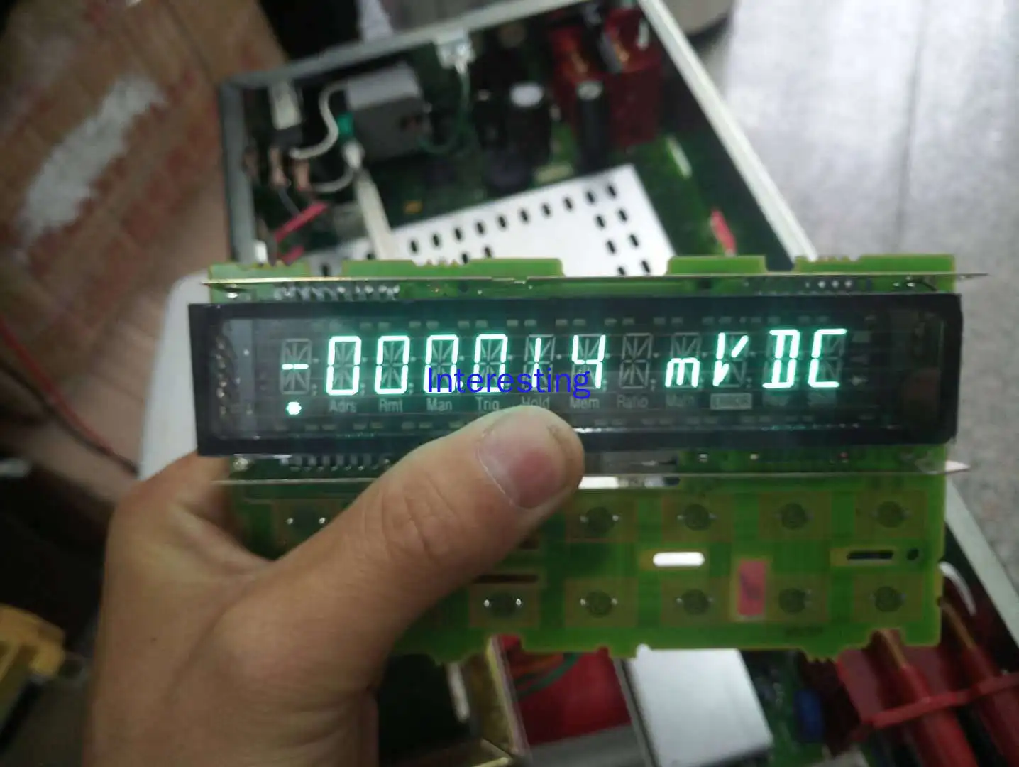 اجيلنت 34401A Hp34401A العلامة التجارية الجديدة الأصلي VFD عرض الفلورسنت