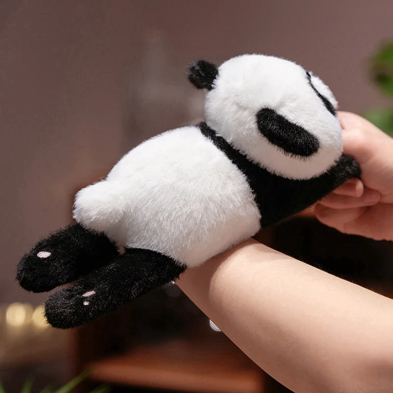 Hug Slap Bracelet Animals Assorted Stuffed Animal Plush Slap Bracelets Panda Stuffed Plush Kids Toy na prezent urodzinowy