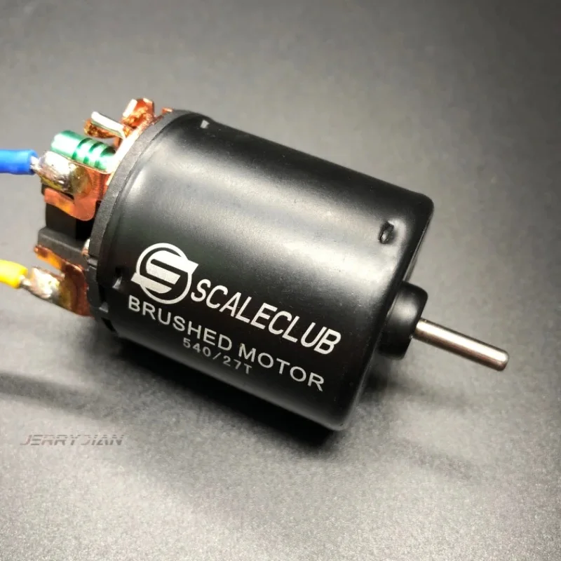 RC 1/14 Scaleclub Modellmotor mit Bürste für Tamiya Hydraulikbagger, Lader, Muldenkipper für SCANIA, MAN, VOLVO Kipper DIY-Teile – Detail 5