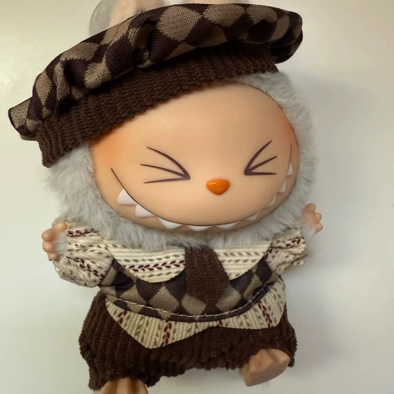 Mini ropa para muñeca, accesorios para 15-17cm, Labubu Idol V1 V2, traje elegante, ropa deportiva, traje de ocio, regalo