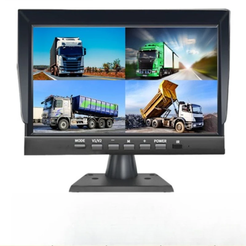 

Truck 10-inch four-way monitoring recorder Starlight night vision streaming media reversing image all-in-one machine