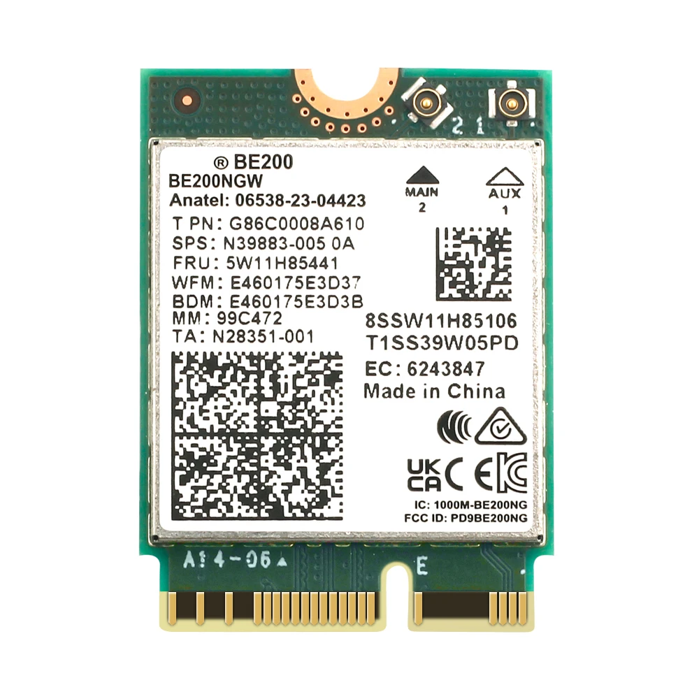 m2-wi-fi-7-be200-ワイヤレスカード-bluetooth-54-トライバンド-24g-5g-6ghz-58gbps-wifi6e-windows10-11-デスクトップ・ノートパソコン対応