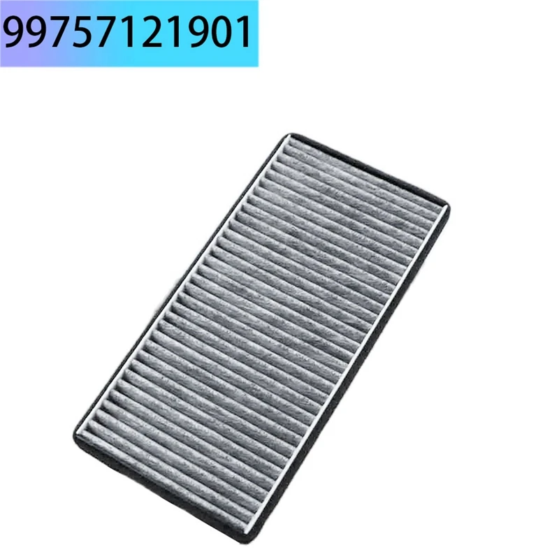 1 PCS Car Active Carbon Cabin Air Filter 99757121901 Gray Filter Paper Automotive Supplies For Porsche 911 (996) 3.6 Cayman