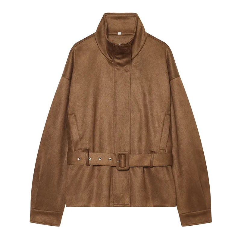 Women's 2026 New Autumn Jackets Blouse Fashion Slim Elegant Women's Turtleneck Warm Jackets Street Chic Autumn Holiday Coats
