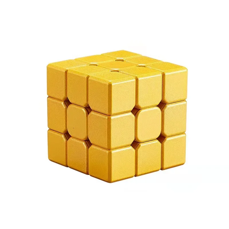 Liga cubo de descompressão quebra-cabeça 3x3 cubo metal cubo mágico velocidade infinita torção concurso quebra-cabeça brinquedos de descompressão para crianças presentes