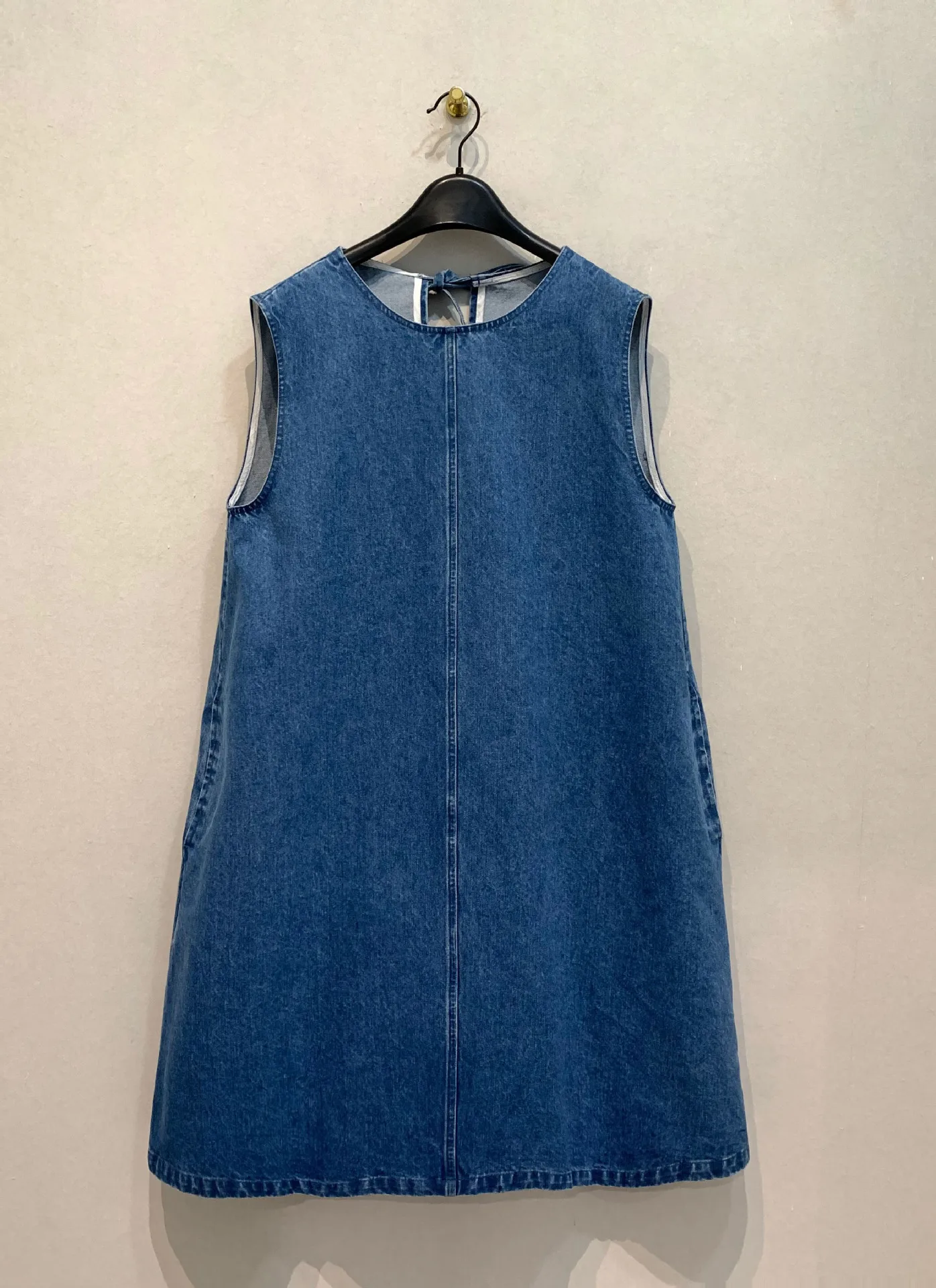 

Kuzuwata Summer French Vintage Literary Vestido Vest Denim Loose Slim Femme Robe Japan Soft Big Swing High Street Elegant Mujer