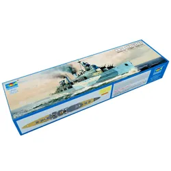 Trumpeter 05334 1/350 HMS Belfast British Light Cruiser 1942 Military Ship Assembly Plastic Toy Handcraft Model Building Kit