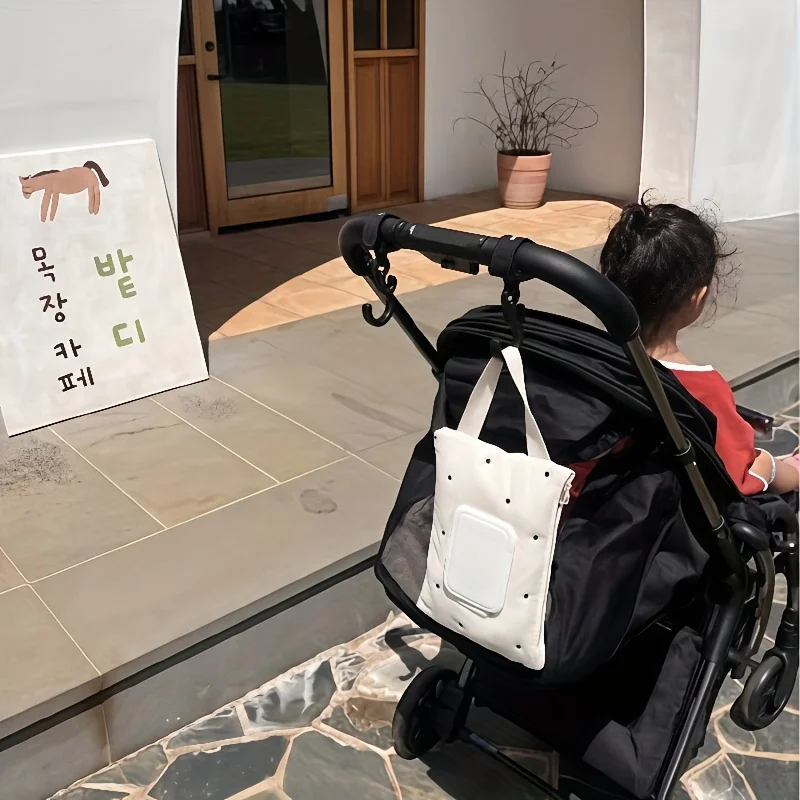 

The New Ins-Style Stroller Car Household Tissue Box Is Suitable for Cute Baby Strollers, Mommy Hanging Bags and Storage Bags