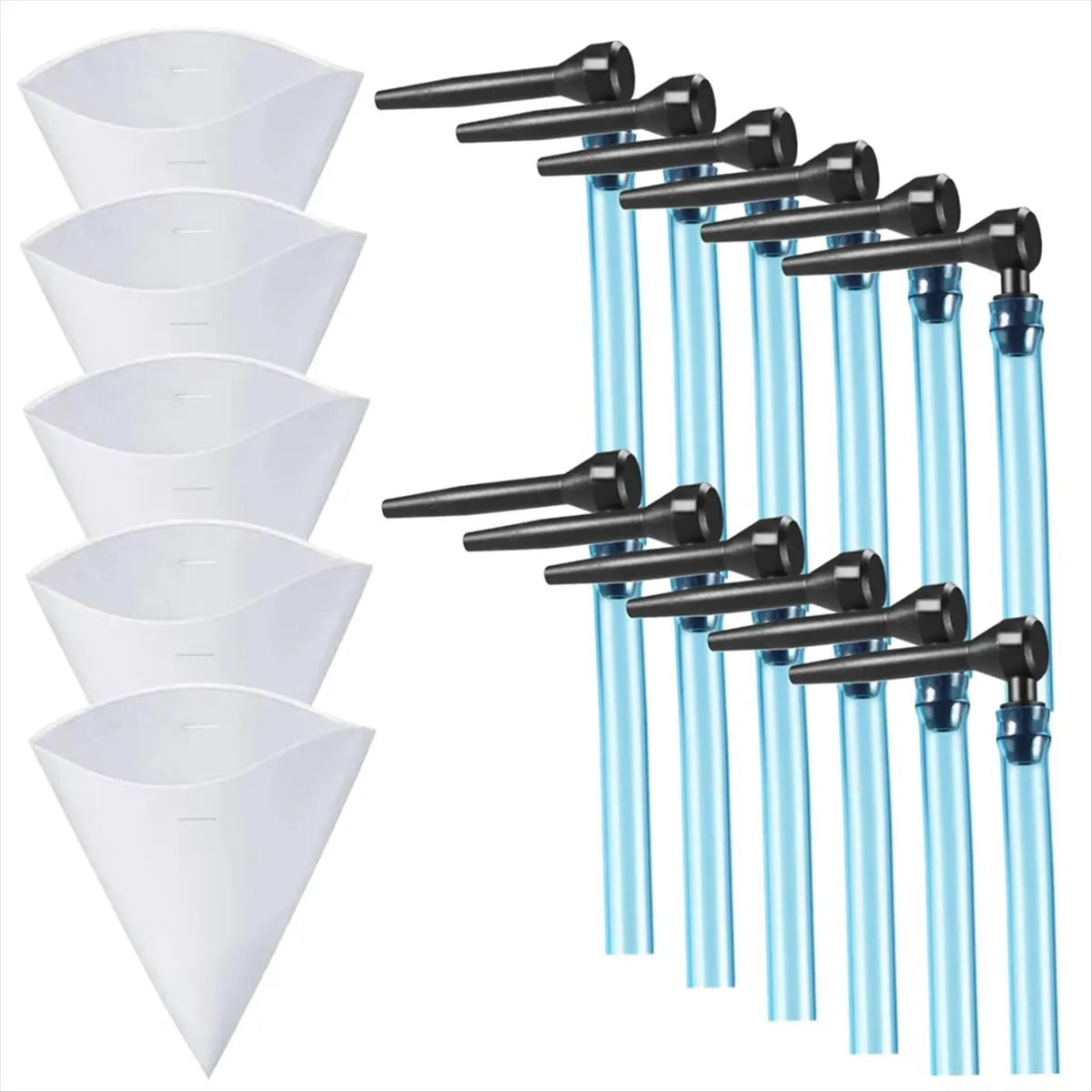 ABNQ Tree Taps for Syrup Maple Syrup Tapping Kit Tree Taps for Syrup Set Includes 12Pcs Maple Syrup Taps, Maple Syrup Filter