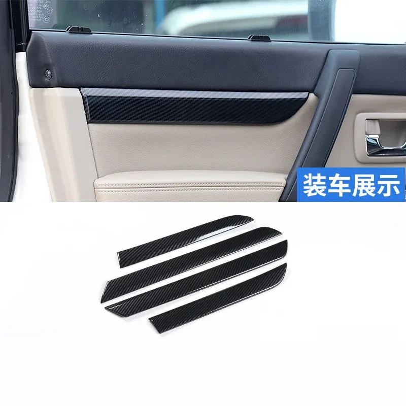 For Mitsubishi Pajero V97V93v87 Accessories ABS Carbon Fiber Decorative Stickers Interior Decorative Strips