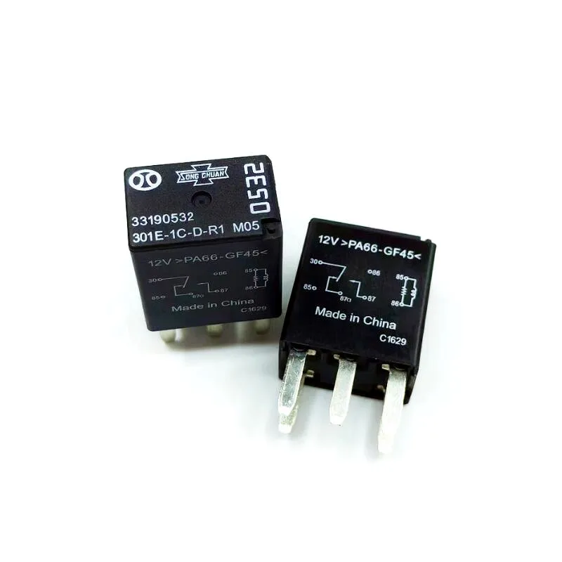 

NEW 301E-1C-D-R1 301E 1C D R1 301E1CDR1 12VDC DC12V 12V 35A relay 5PIN