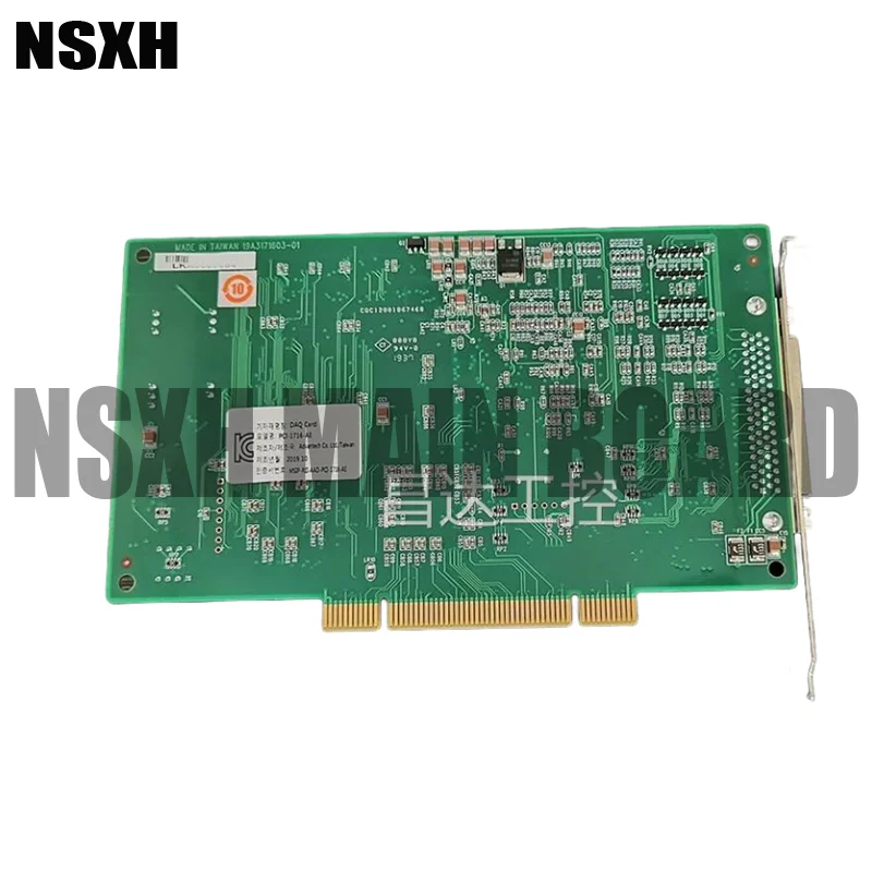 

PCI-1716L Original For 16 Bit high-resolution Sampling Frequency Up To 250ks / s Automatic Calibration Function