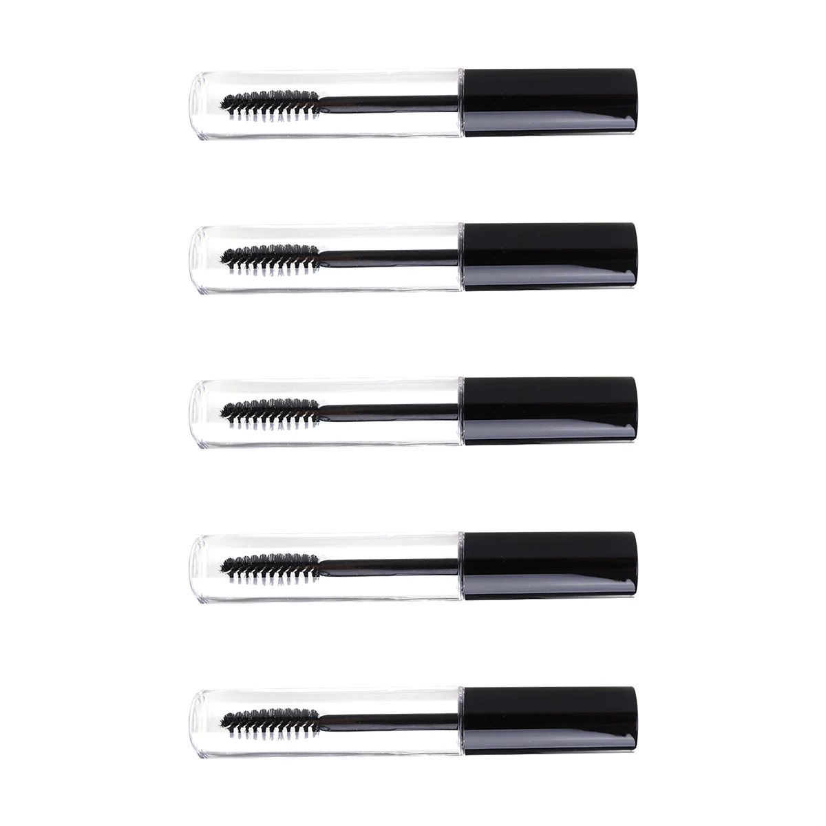 

5 Pcs Empty Mascara Bottle Tube Container Eyelashes Cream Tubes Refillable Wand