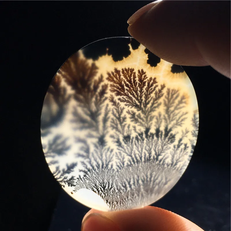Natural Stone Plant Small Tree Agate Palm Stone Meditation Spiritual Yoga Cure Take Exercise Feng Shui Crystal Room Ornament