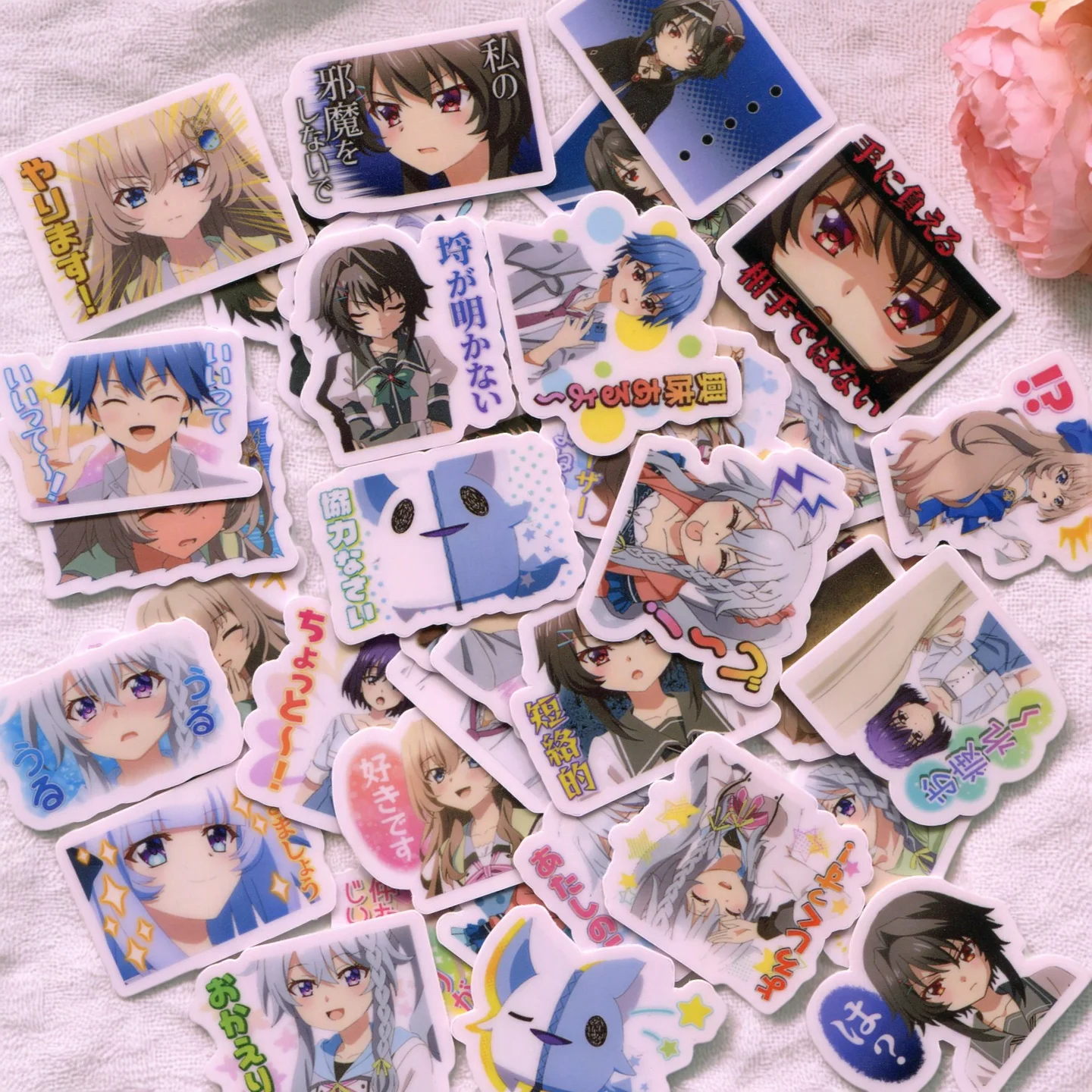 40pcs 9-nine- Ruler's Crown 2-3cm WATERPROOF diy sticker