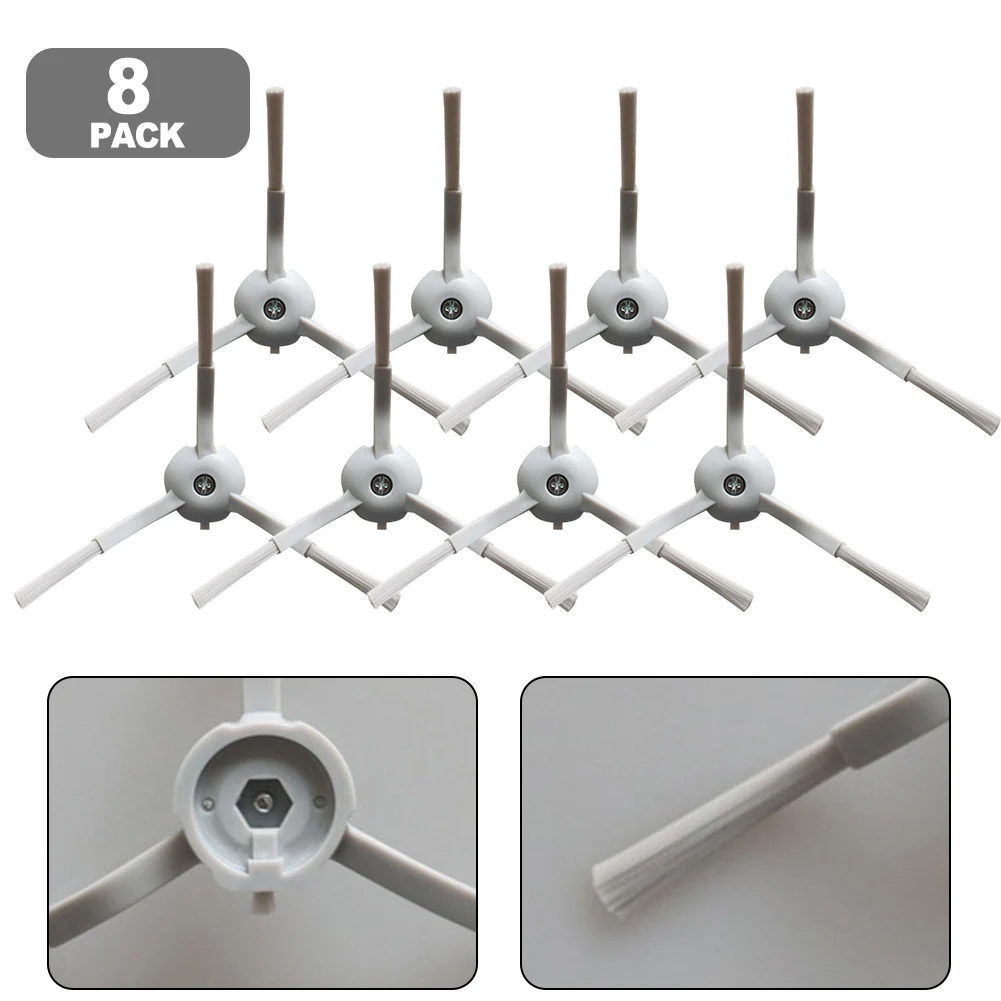 8 шт. сменные боковые щетки для робота-пылесоса Polaris PVCR 4250/4260, аксессуары для уборки дома