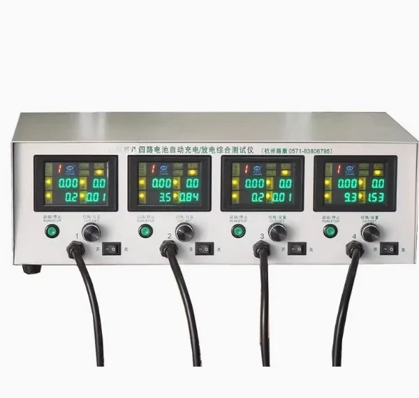 4-channel electric vehicle tester, 3-18V automatic capacity meter/charge and discharge meter all-in-one machine