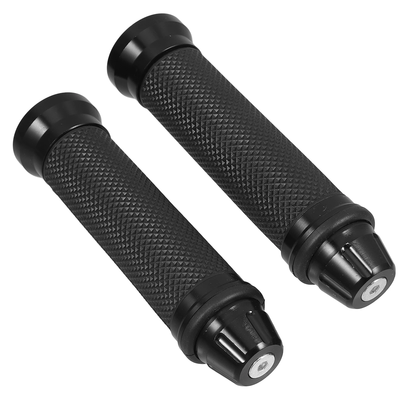 

Throttle Grip Motorcycle Handlebar Grips Blue Universal Bike Handelbars Cycling Aluminum Alloy Non Slip Design For Bikes
