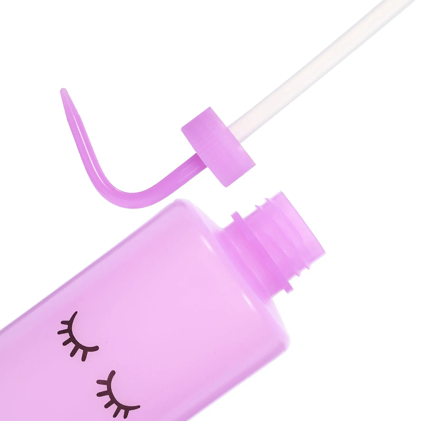 

2Pcs Eyelash Wash Bottle 250Ml Squeeze Washing Bottle with Narrow Tip for Precise Water Control Lash Tattoo Plant Cleaning Use