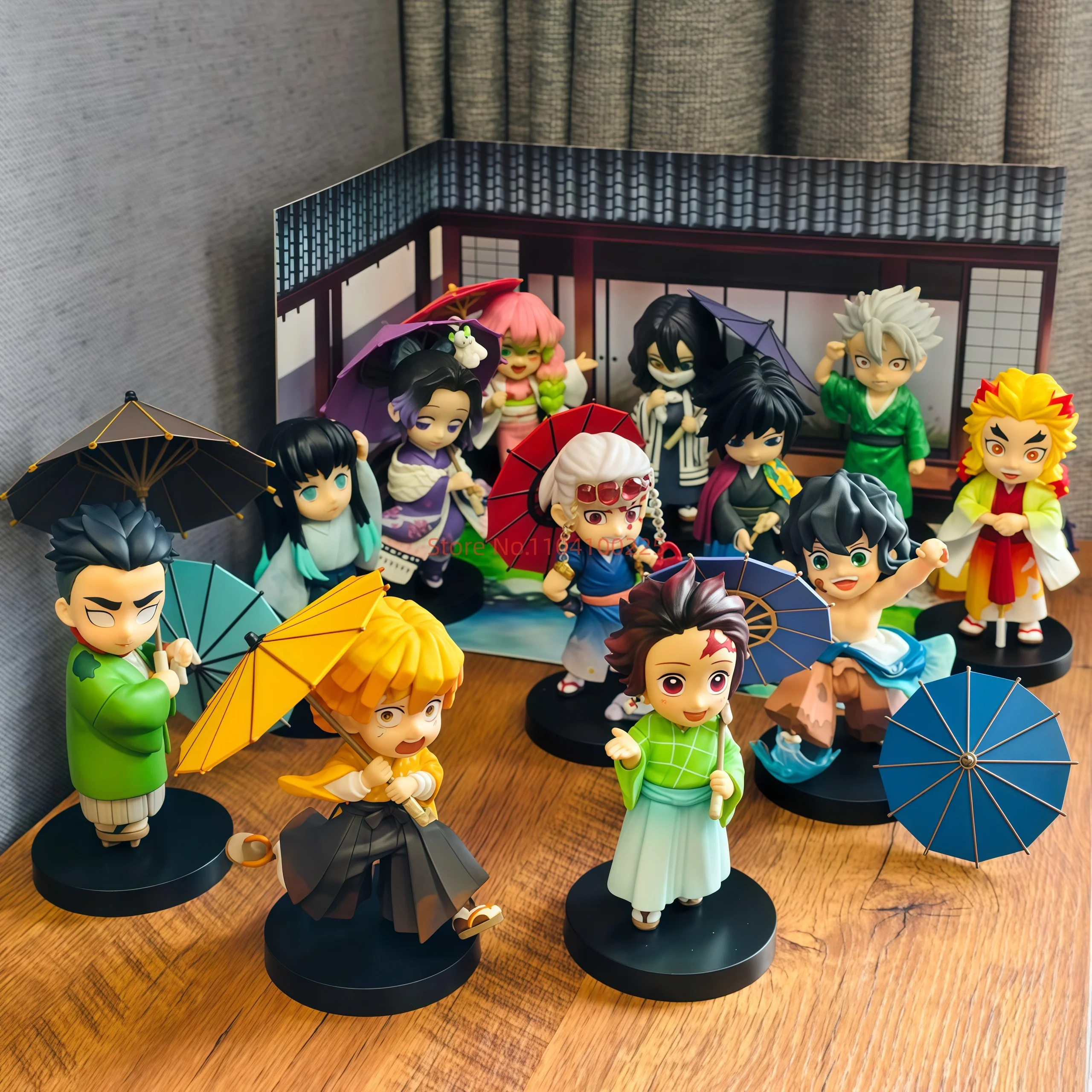 在庫あり 鬼滅の刃 ブラインドボックスフィギュア 梅雨シリーズ 胡蝶しのぶ 冨岡義勇 甘露寺蜜璃 アニメモデルフィギュア おもちゃ ギフト