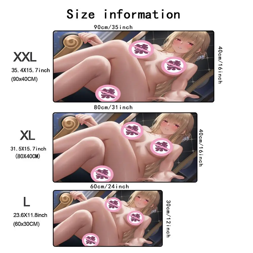 

Mouse pad Expose Mouse mat large Table mat for work desk hentai Mouse Large mouse Beauty mat Anime mouse mat XXL Pad