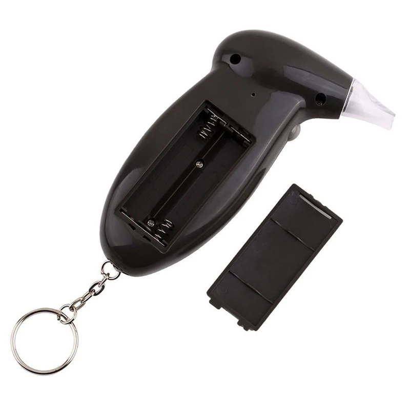 Testeur d'haleine CC professionnel avec écran LCD, alcootest, analyseur, détecteur, test, porte-clés, appareil