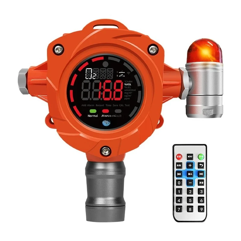 High Quality Oil Petrol Gas Station Chemical Plant Equipment D400 LEL LPG Fixed Gas Leak Detector Gas Monitor