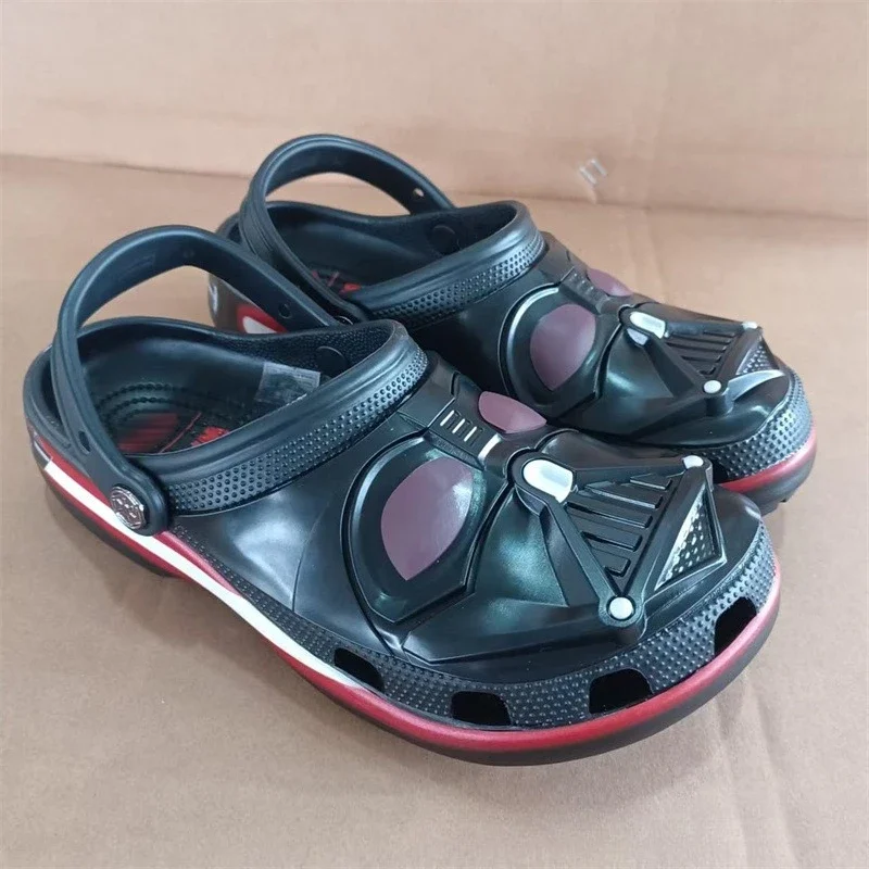 

Darth Vader Summer Breathable Clogs Shoes for beach wear, casual and versatile daily shoes for men and women, fashionable style