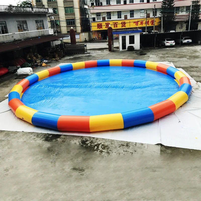 

PVC Good Quality Large Round Adults Inflatable Kids Swimming Pool For Water Park