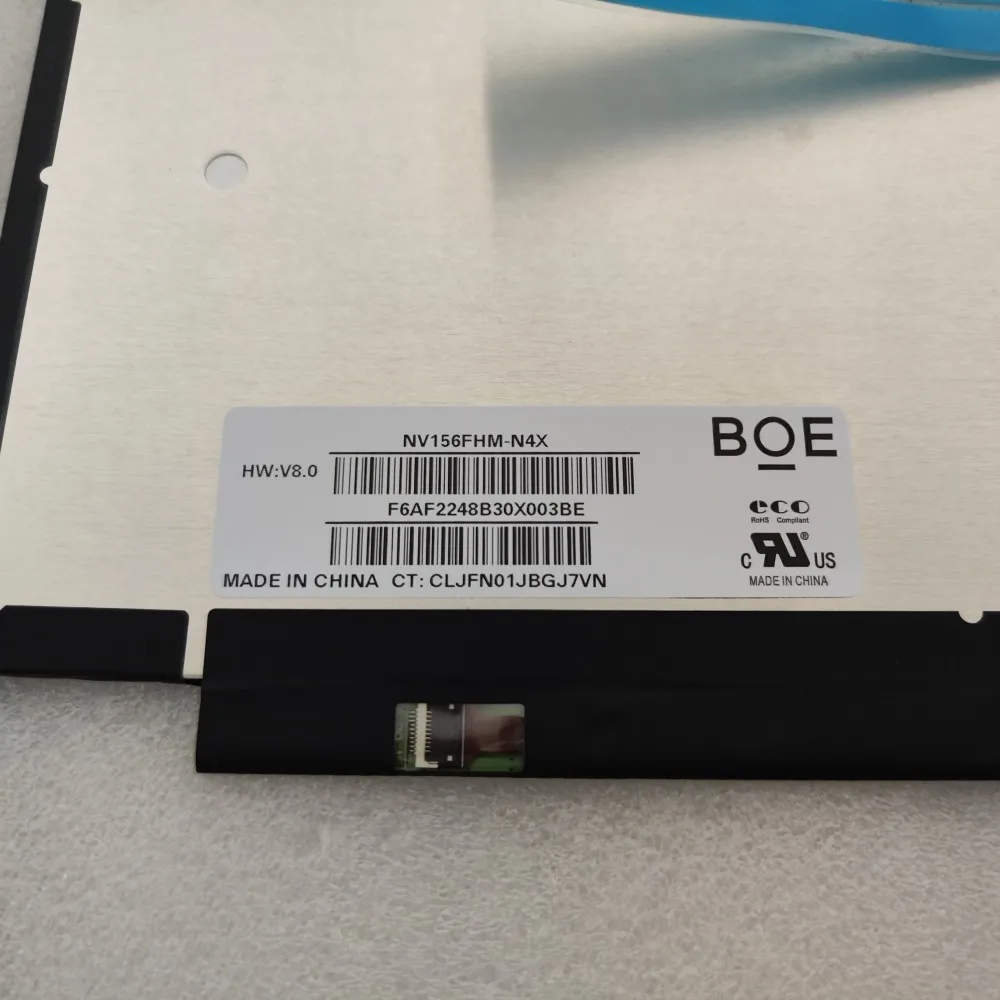 NV156FHM N48 N45 NV156FHM-N4X N35 N49 B156HAN02.1 B156HAN02.4 LP156WFC-SPD1 LP156WF9 SPC N156HCA EBA 15.6 Laptop Tela LCD LED