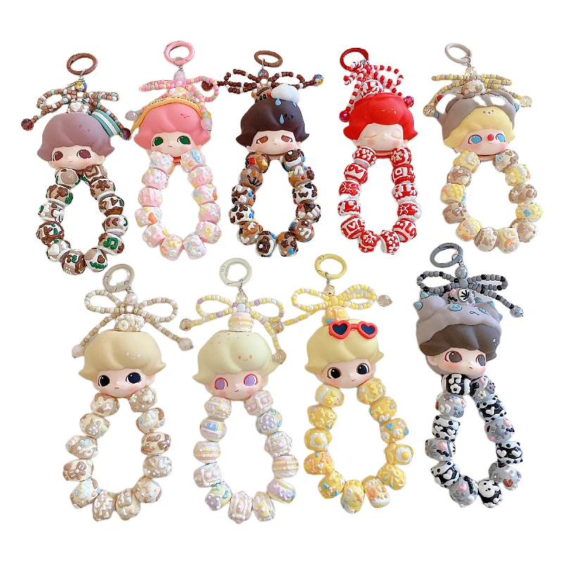 2024 Pop Blind Box Dimoo Diy Kawaii Accessoires Mobiele Ketting Rugzak Hanger Pochacco Sleutelhanger Kralen Decoratie Sleutelhanger