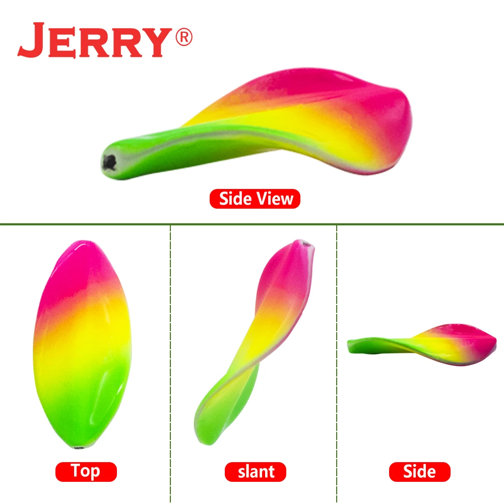 Jerry XuanWu Twisted Inline Spoon Twister Trout Fishing Lures Tengsten Area Lake Wild Stream