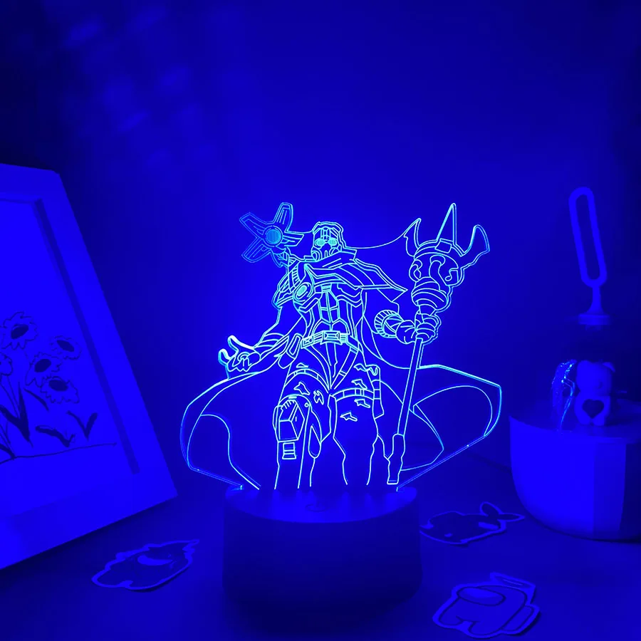 

Game League of Legends The Machine Herald 3D Led Neon Night Light Bedroom Table Decor Game LOL Lava Lamp Gift For Friend Kids