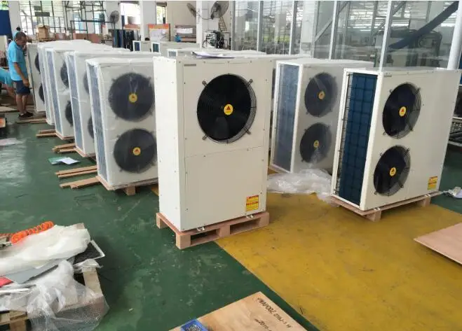 15 кВт R32/R410a Воздушно-водяной тепловой насос Источник воздуха Тепловий насос Тепловидный насос Водонагреватель Моноблочный тип Управление Wi-Fi RS485 Modbus