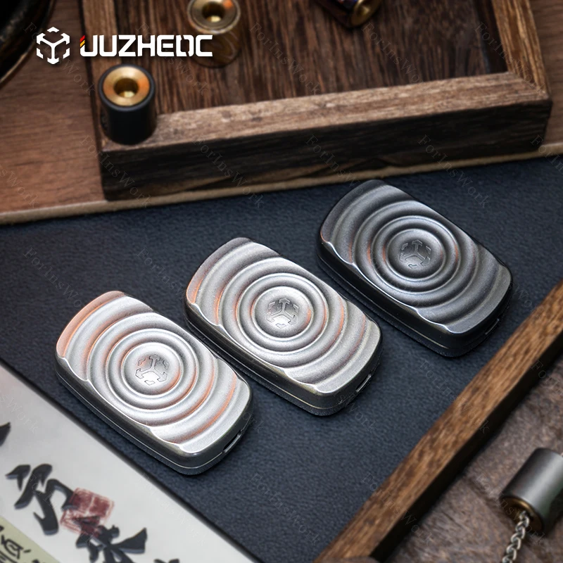 Magnetic Titanium Fidget Spinner Slider Toy