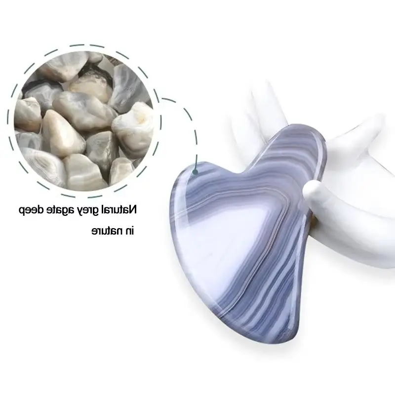 

Натуральный нефрит в форме сердца, камень Гуа Ша, розовый кварц, гуашь, скребок, массажер для подбородка, подтяжка носа, укрепляющая скребковая доска, уход за кожей