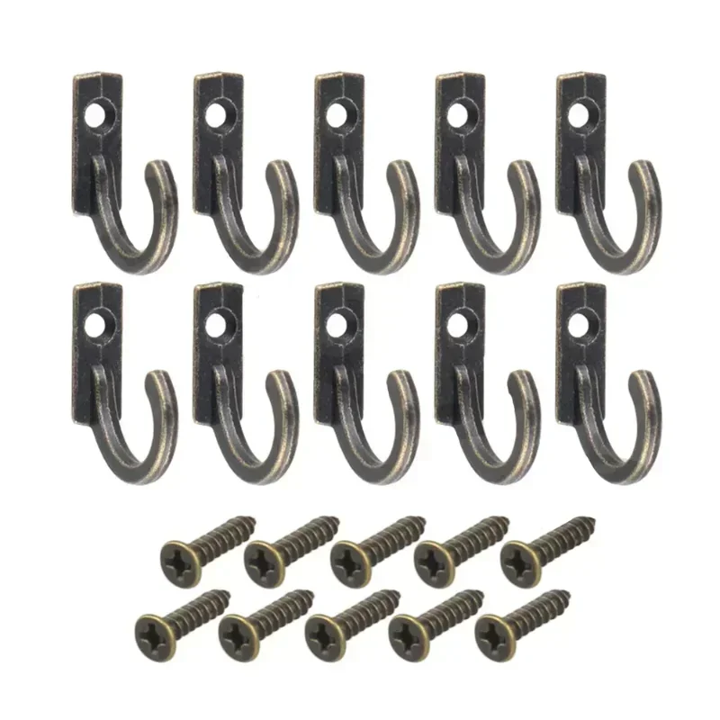 ตะขอขนาดเล็กแขวนผนังโค้งหัวเข็มขัด Horn ล็อค Clasp Hook สําหรับกล่องเครื่องประดับไม้ฮาร์ดแวร์บ้านเสื้อหมวกเสื้อผ้า