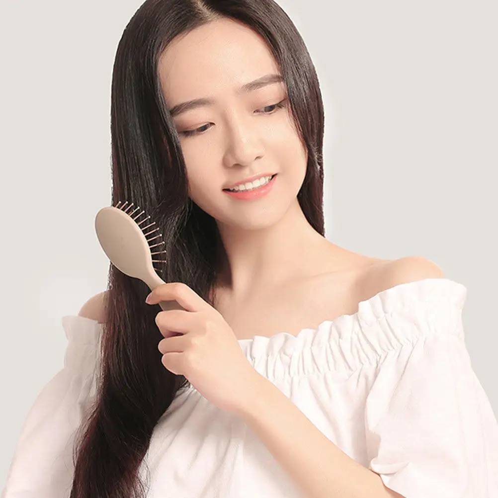 

2 шт., массажная расческа с воздушной подушкой для детей, эргономичная ручка с мультяшным дизайном, легкая детская расческа с мелкими зубцами, расческа для укладки волос