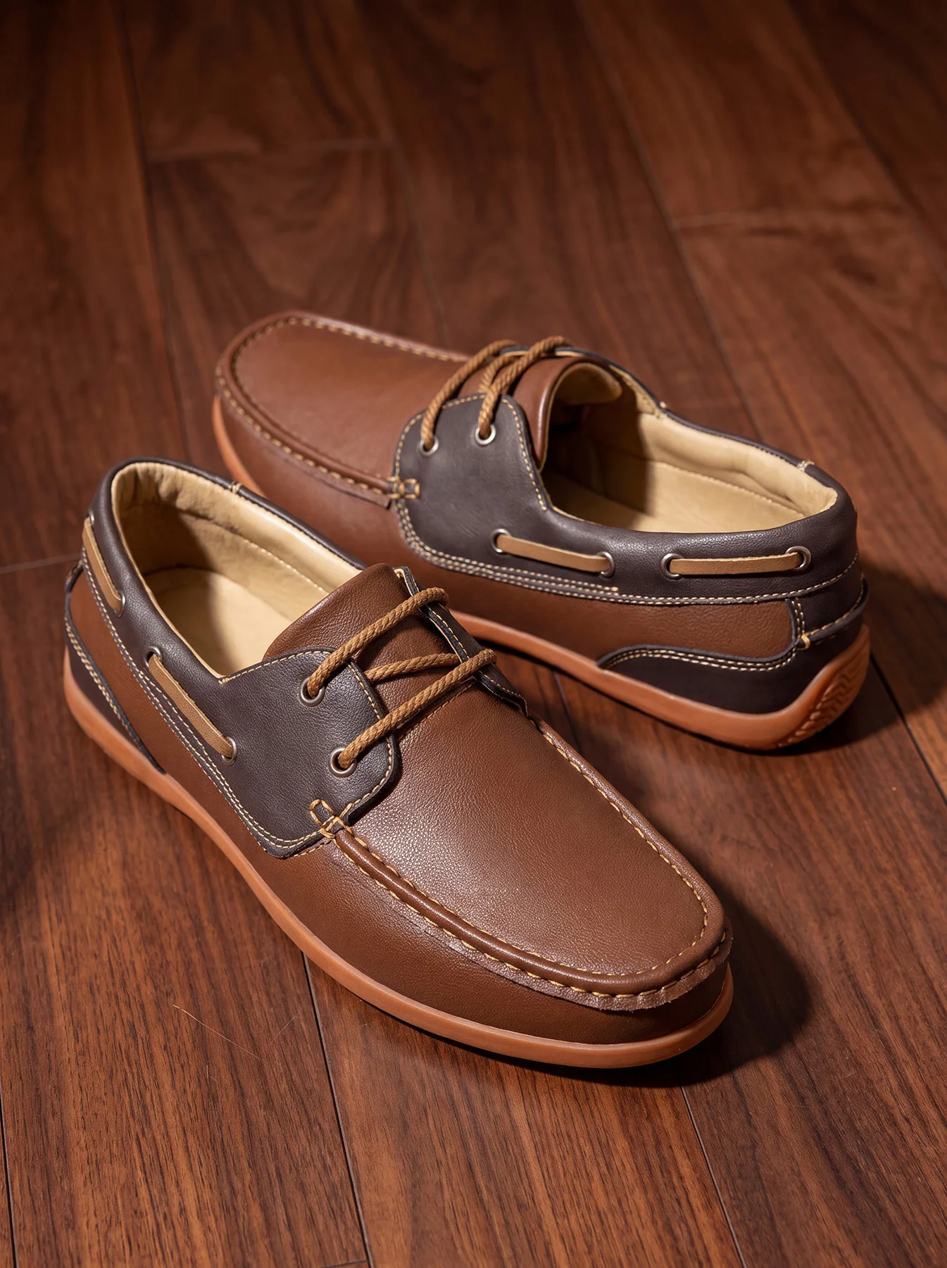 2026 New Men's Loafers Shoes PU Leather High Quality Comfortable Slip-On Soft Flat Versatile Trendy Driving Shoes Moccasins