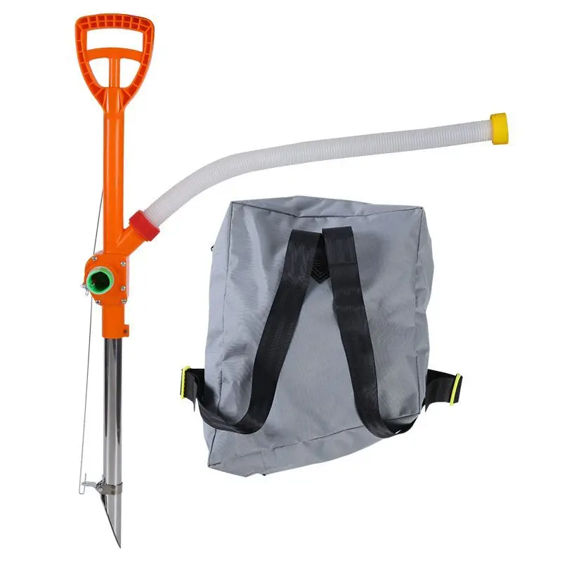 Picture 6: Manual Fertilizer Spreader Backpack Topdressing Tool Adjustable Portable Anti Slip Handle Fertilizer for Garden Farm Vegetable
