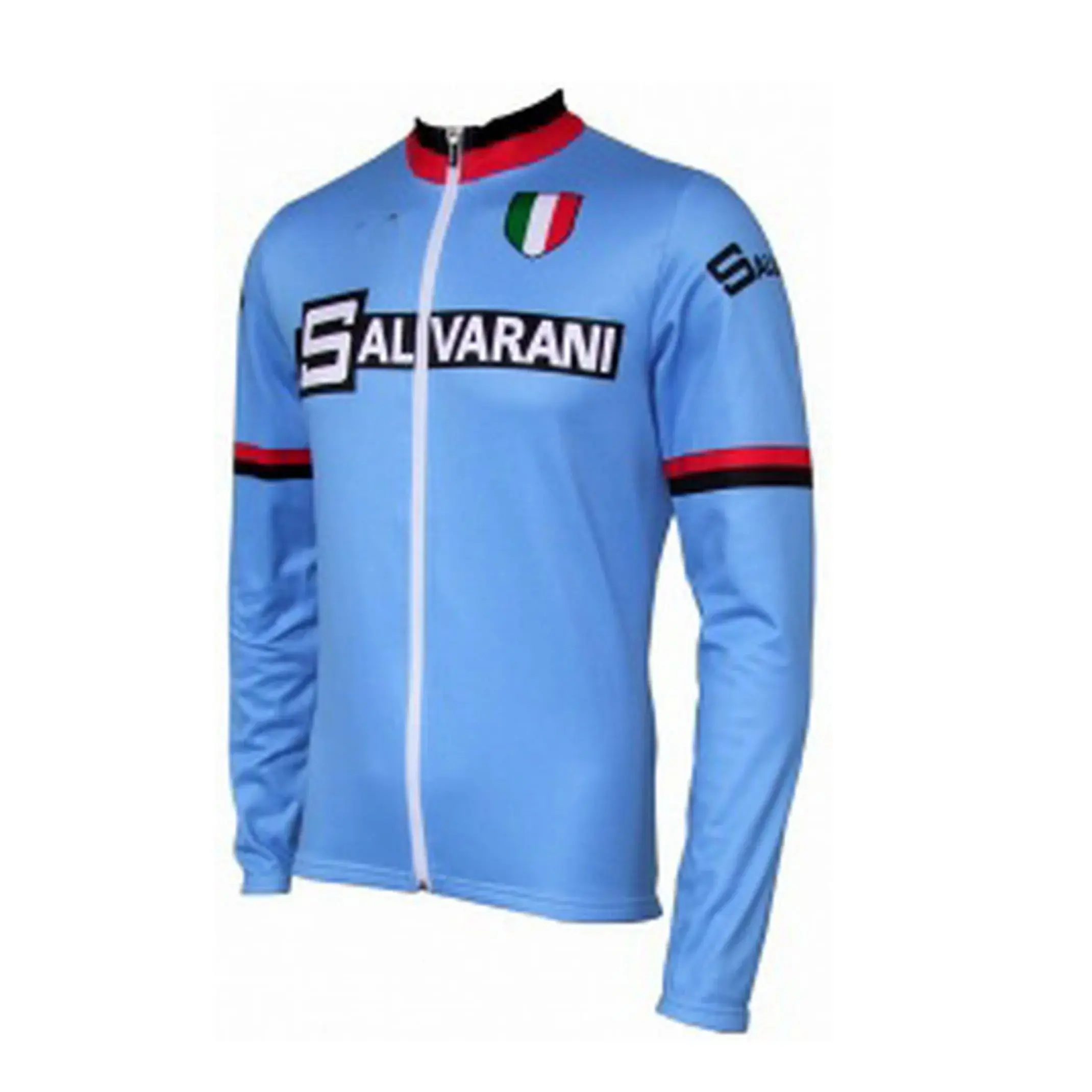 

SALVARANI TEAM Retro Classic Men Spring Summer Cycling Jerseys Long Sleeve Racing Bicycle Clothing Maillot Ropa Ciclismo