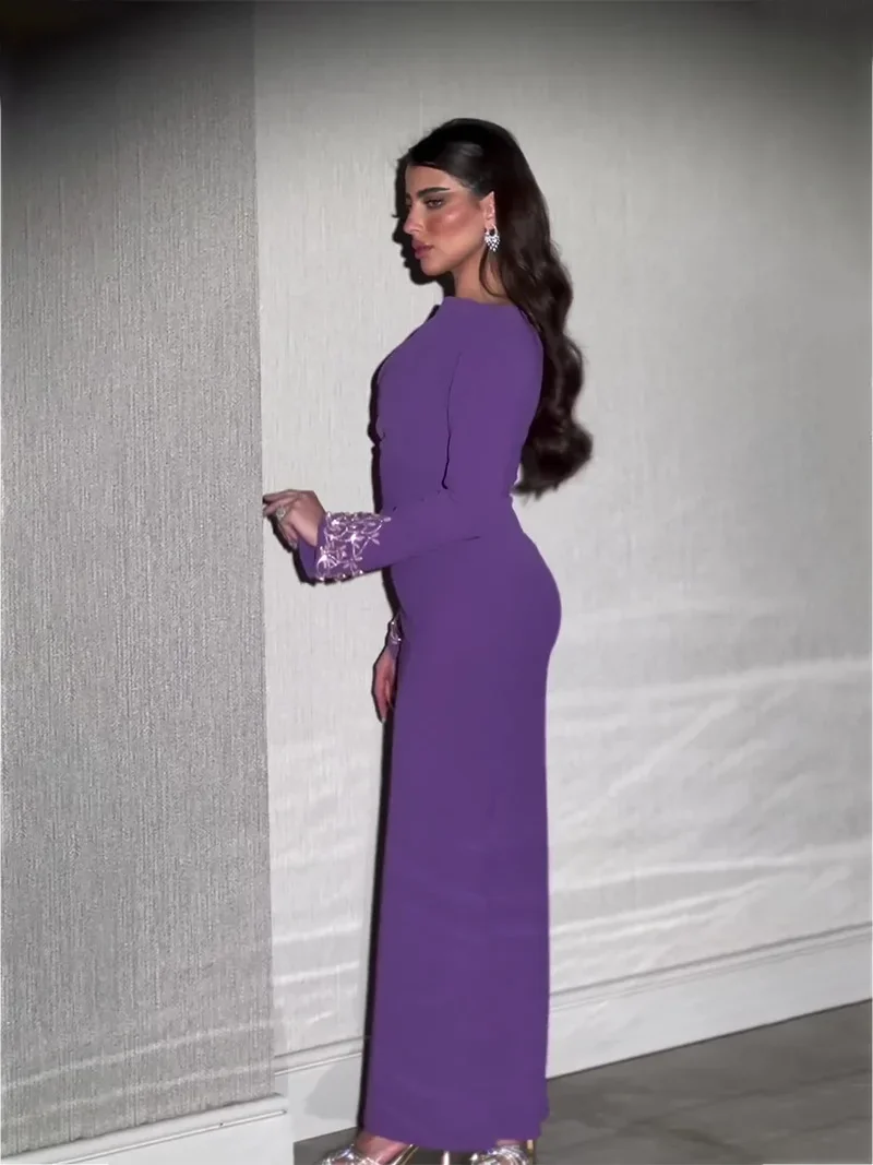 فستان حفلة عيد إسلامية للنساء عباية رمضان فستان طويل بأكمام ماسية قفطان مغربي فيستدوس لارجوس دبي رداء جلابية 2026