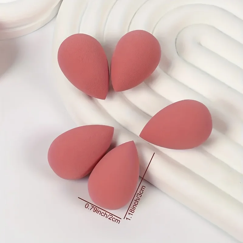 60PCS Rainbow Makeup Sponges Set - Dual Use for Liquid/Cream/Powder | Vegan Hypoallergenic & Travel Essentials