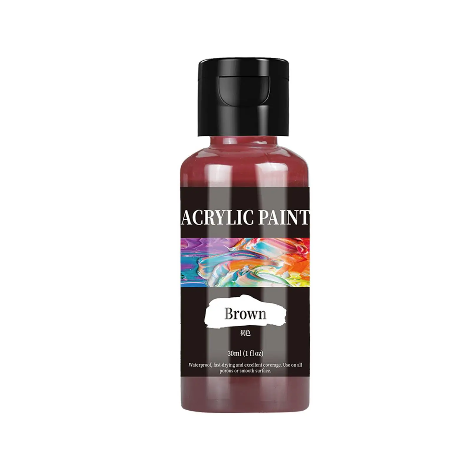 24Pcs Acrylic Leather Paint Set Professional Artists Pigments 30ml Acrylic Leather Dye Fit Jackets Adults Sneakers Bags Wallets