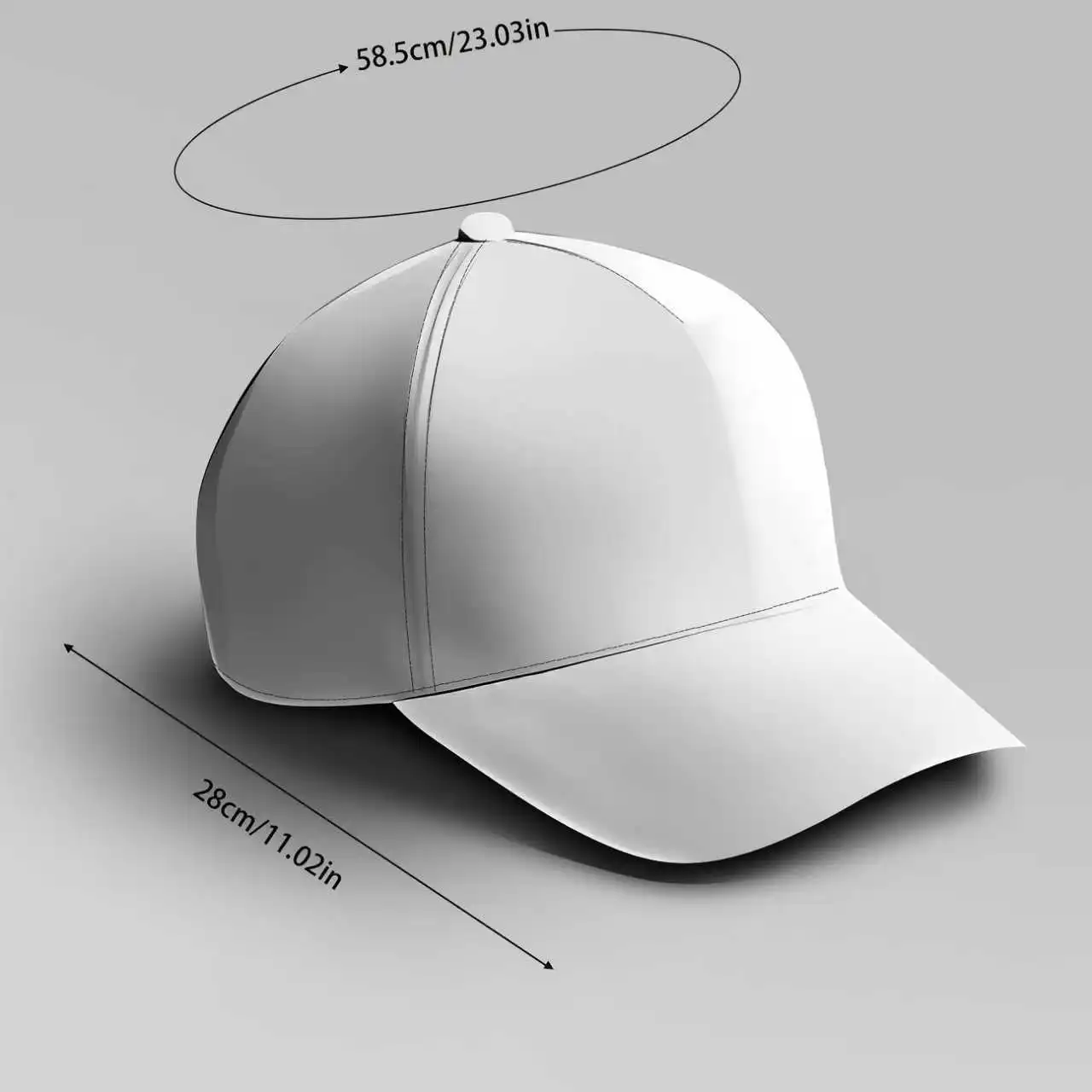 Customization Men's & Women's Knight's Cross Sword Print Baseball Cap - Medieval Streetwear Full-Body Knight, Lightweight Outdoo