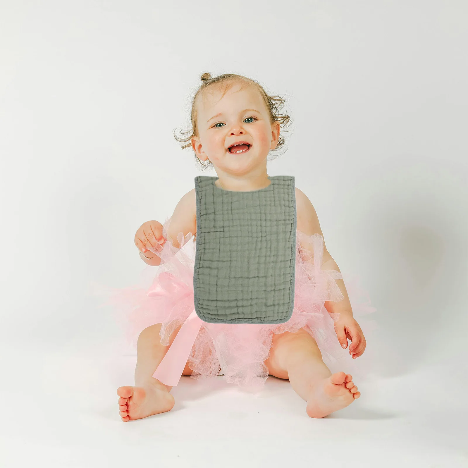 

Multi-Layer Baby Burp Cloths Gauze Drool Towels for Newborns Soft Absorbent Washcloths for Feeding and Drooling