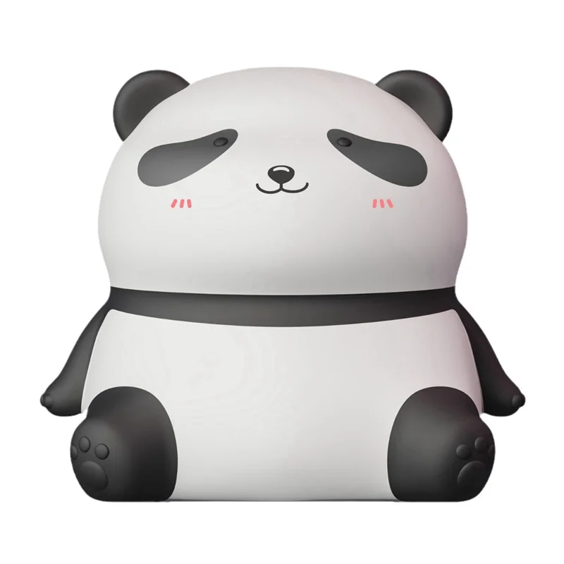 

BAAG-Cute Panda светодиодный ночник силиконовый USB перезаряжаемый таймер прикроватная лампа декор комнаты детский ночник подарок