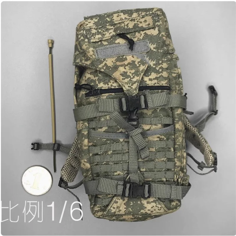 HT 1/6 Soldier Accessories Tenth Mountain Division Sniper Big Backpack Model Toy Fit 12'' Action Figure Body In Stock