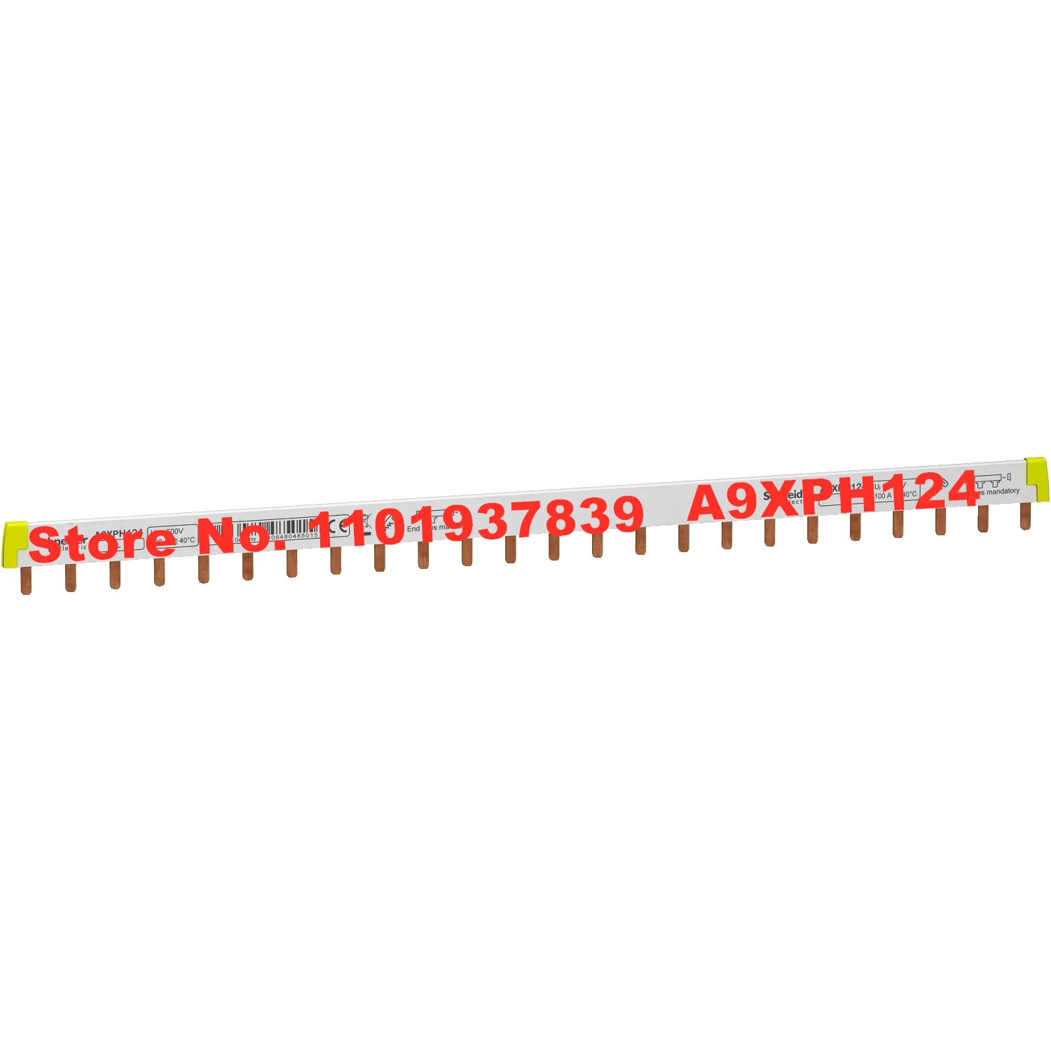 

A9XPH124 24x18mm Comb Busbar 24 Channel 1L Use for Schneider 1P MCB Miniature Circuit Breaker
