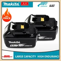 Makita 18V Battery 6000mAh Rechargeable Power Tools Battery， with LED Li-ion Replacement LXT BL1860B BL1860 BL1850 3A Charger